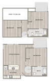 Unfurnished Three Bedroom Loft D1 Unfurnished Three Bedroom Loft D1
